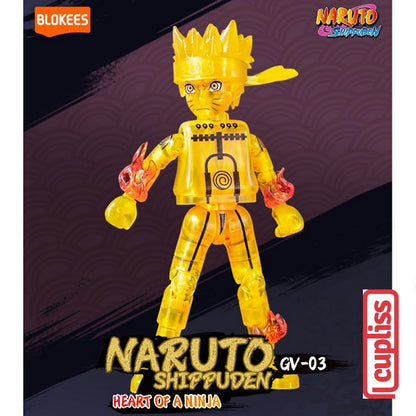 BLOKEES 71064 Mini Figures Naruto GV-03 Galaxy Version 03 Heart of Ninja Minifigure Figure