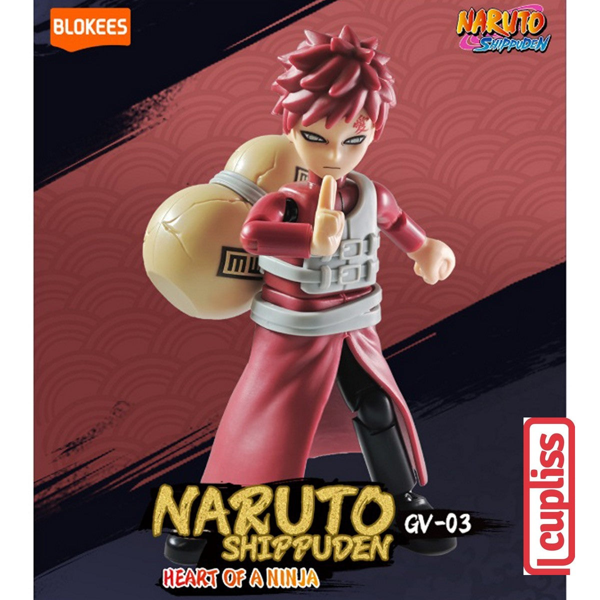 BLOKEES 71064 Mini Figures Naruto GV-03 Galaxy Version 03 Heart of Ninja Minifigure Figure