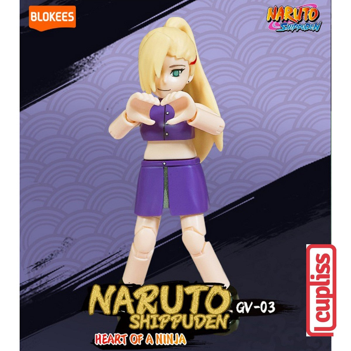 BLOKEES 71064 Mini Figures Naruto GV-03 Galaxy Version 03 Heart of Ninja Minifigure Figure