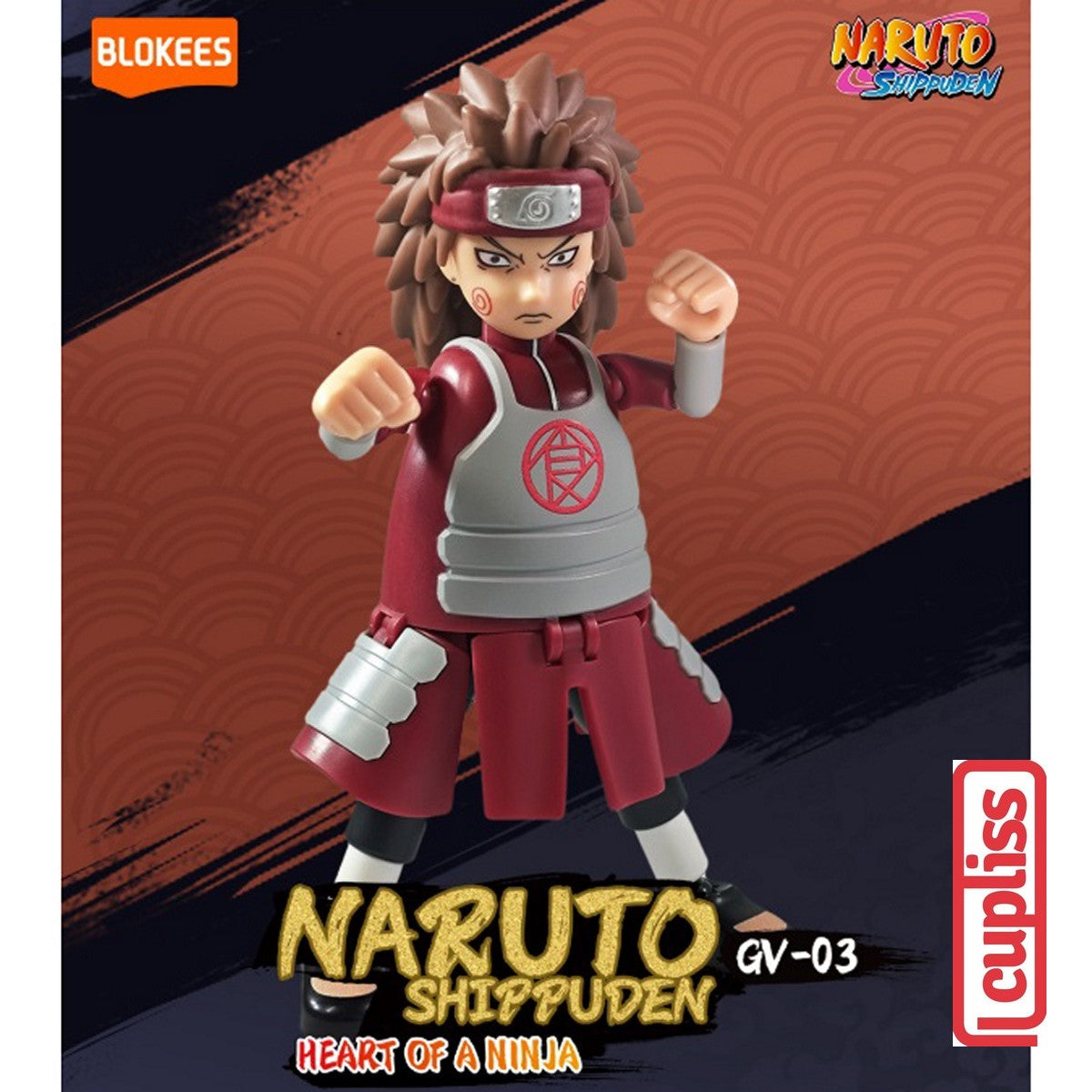 BLOKEES 71064 Mini Figures Naruto GV-03 Galaxy Version 03 Heart of Ninja Minifigure Figure