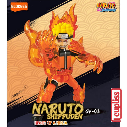 BLOKEES 71064 Mini Figures Naruto GV-03 Galaxy Version 03 Heart of Ninja Minifigure Figure