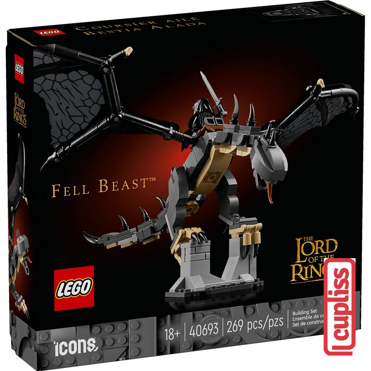 LEGO Icons 40693 The Lord of the Rings Fell Beast