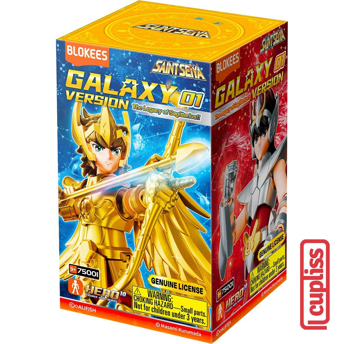 BLOKEES 75001 Figure Saint Seiya GV-01 Galaxy Version 01 The Legacy of Sagittarius GV01 Saiya