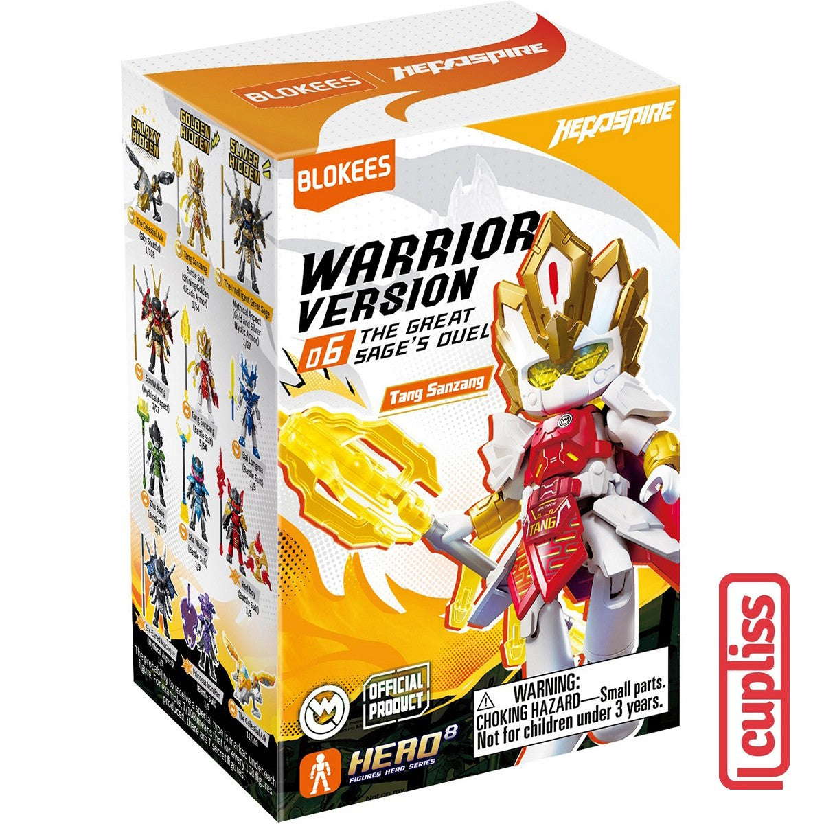 BLOKEES 85041 Figure Herospire WV-06 Warrior Version 06 The Great Sage Duel WV06