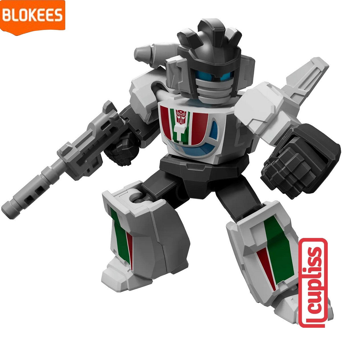 BLOKEES 71302 Figure Mini Transformers DV-02 Defender Version 02 The Overthrow DV02