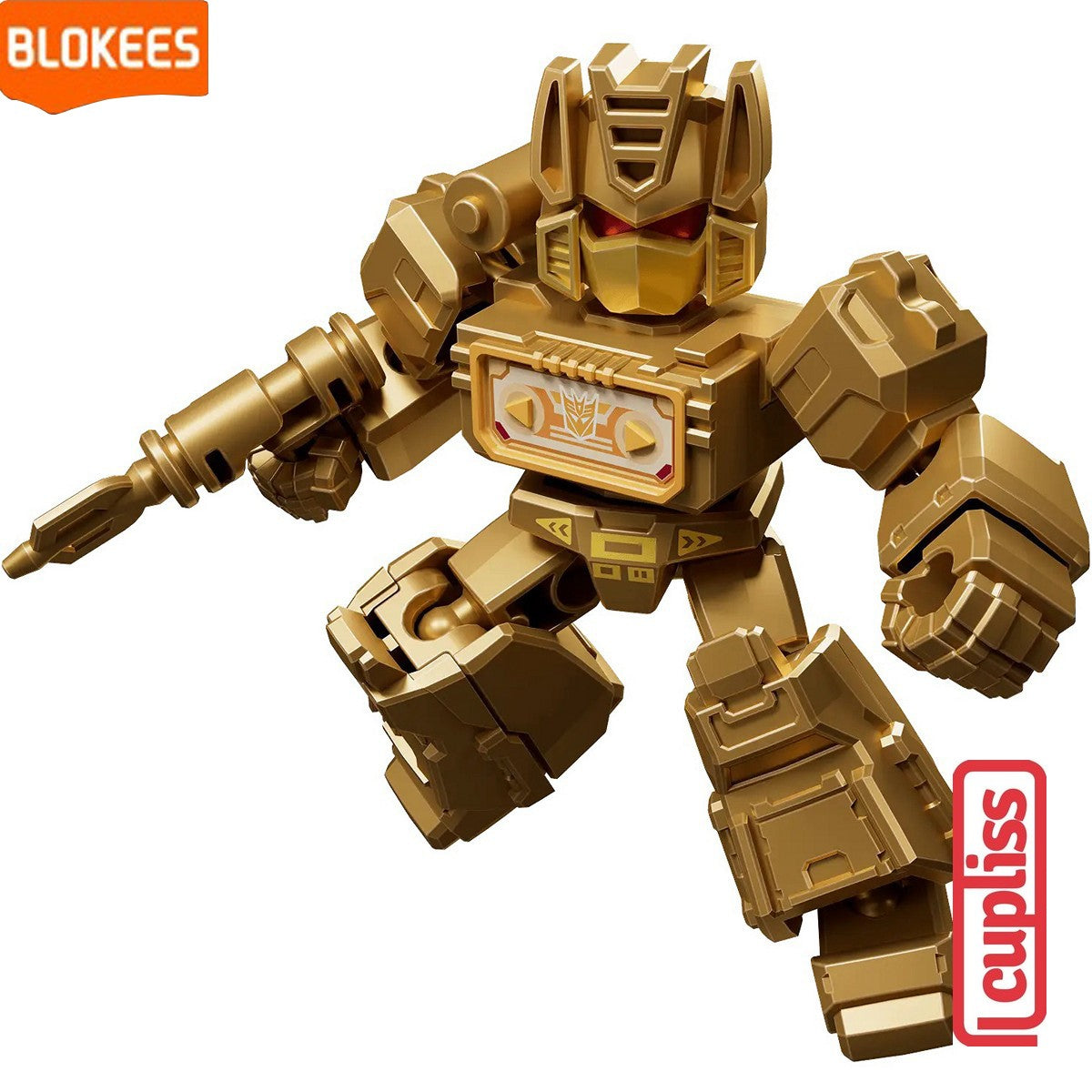 BLOKEES 71302 Figure Mini Transformers DV-02 Defender Version 02 The Overthrow DV02