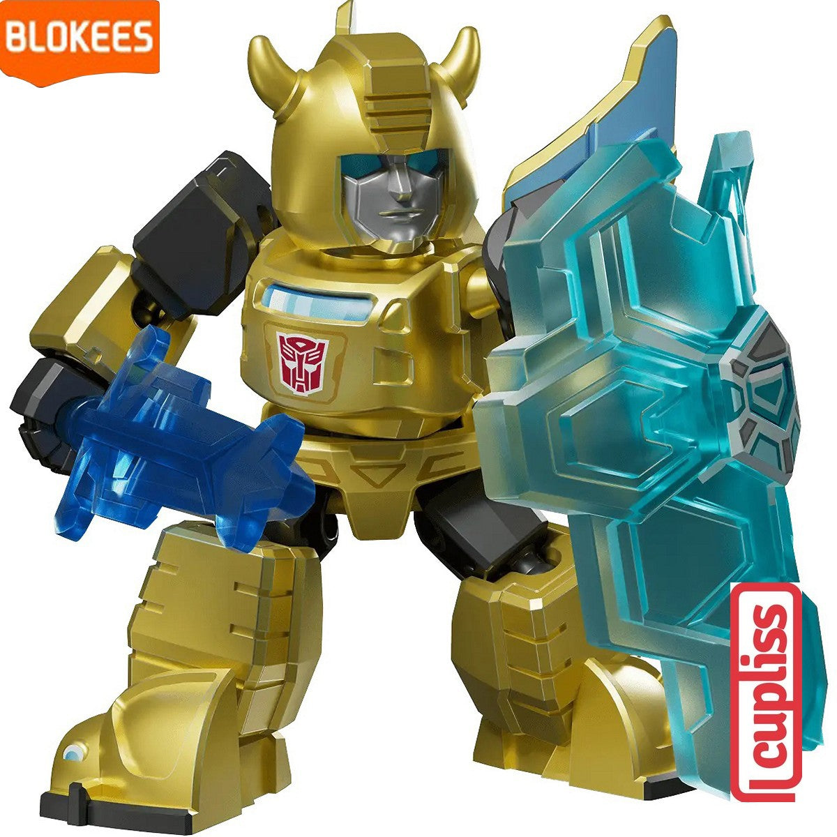 BLOKEES 71302 Figure Mini Transformers DV-02 Defender Version 02 The Overthrow DV02