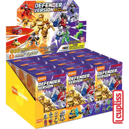 BLOKEES 71302 Figure Mini Transformers DV-02 Defender Version 02 The Overthrow DV02 Box