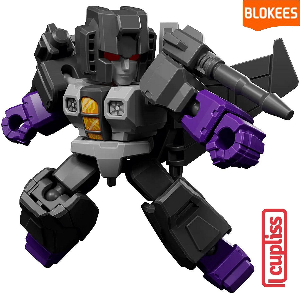 BLOKEES 71304 Figure Mini Transformers DV-03 Defender Version 03 Heavy Metal War DV03