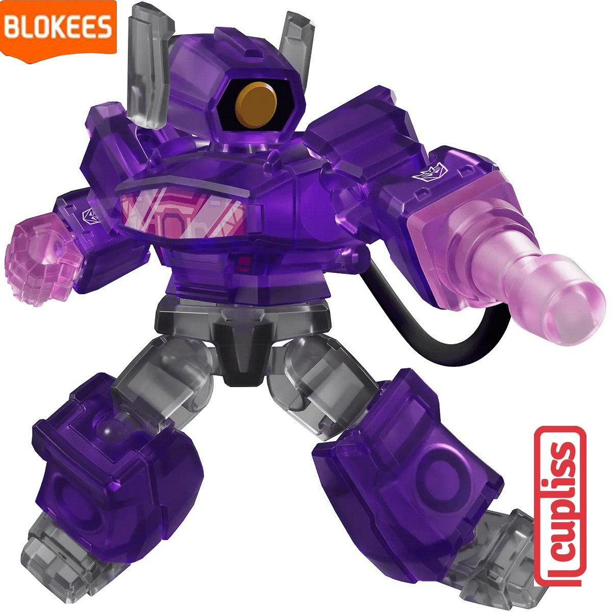 BLOKEES 71304 Figure Mini Transformers DV-03 Defender Version 03 Heavy Metal War DV03