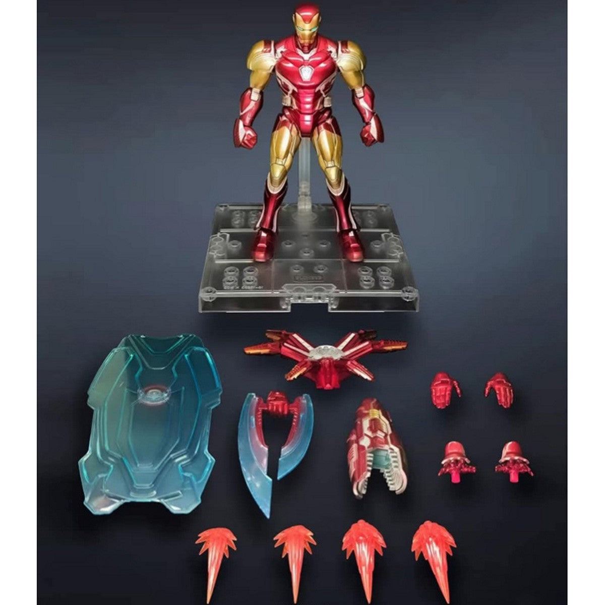 BLOKEES 73920 Figure Transformers Champion Class Iron Man MK85 EX Mark MK 85 LXXXV Infinity Saga