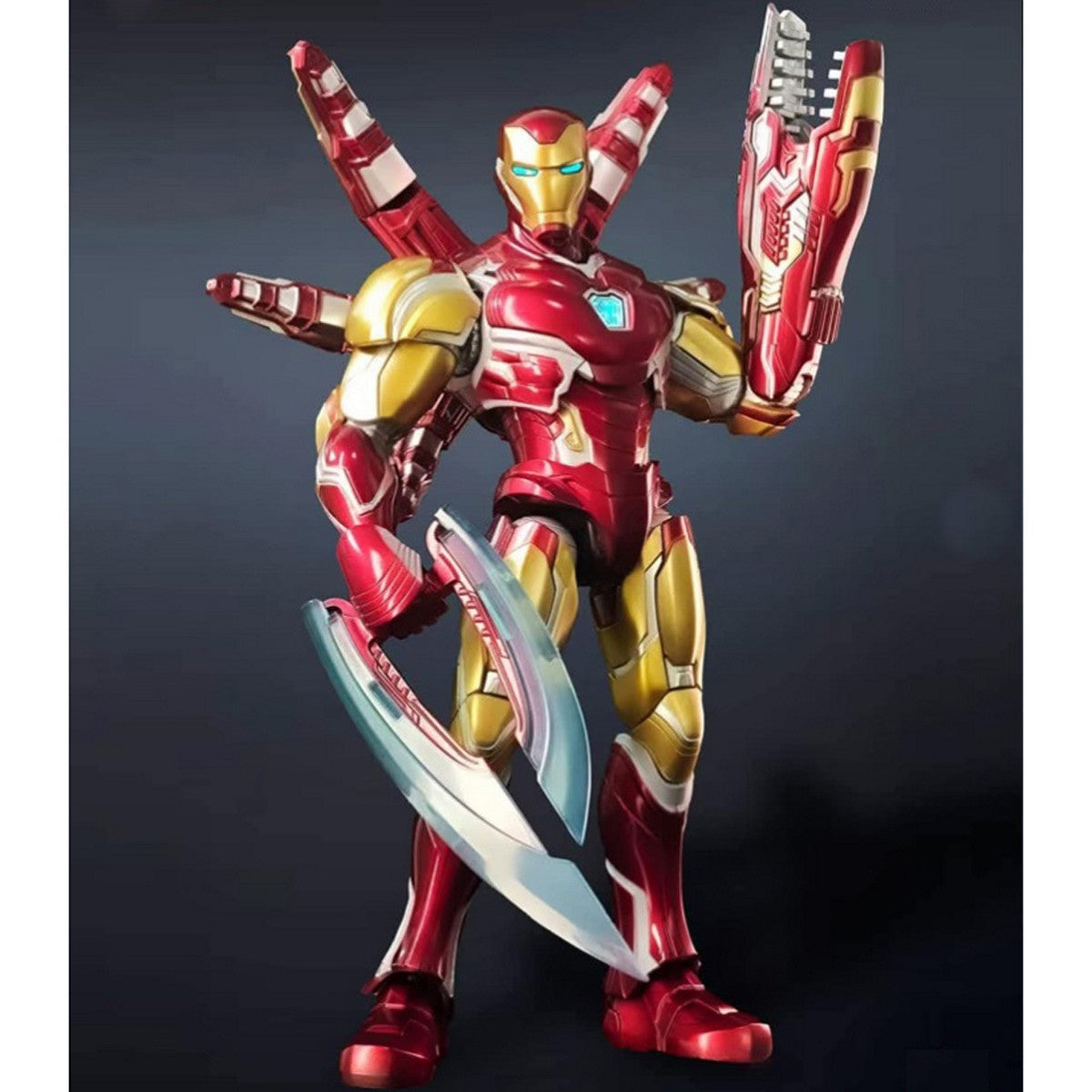 BLOKEES 73920 Figure Transformers Champion Class Iron Man MK85 EX Mark MK 85 LXXXV Infinity Saga
