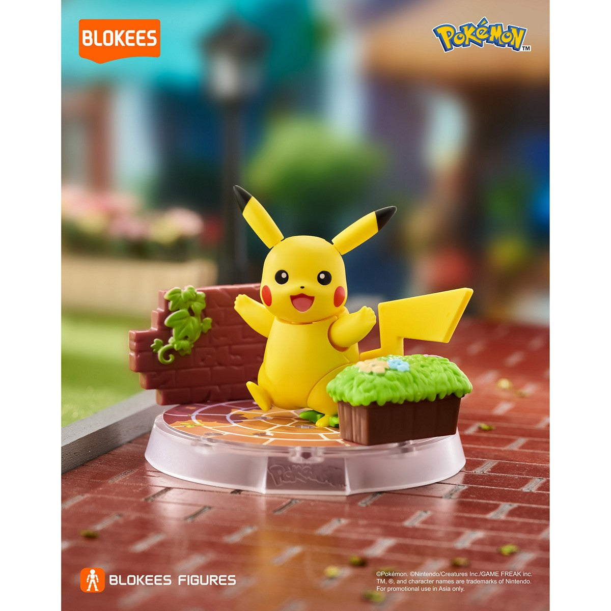BLOKEES 74001 Figure Pokemon Pikachu Classic Edition CV-S