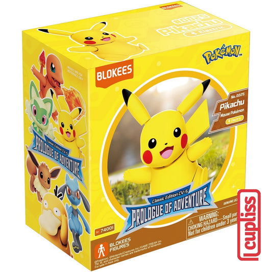BLOKEES 74001 Figure Pokemon Pikachu Classic Edition CV-S