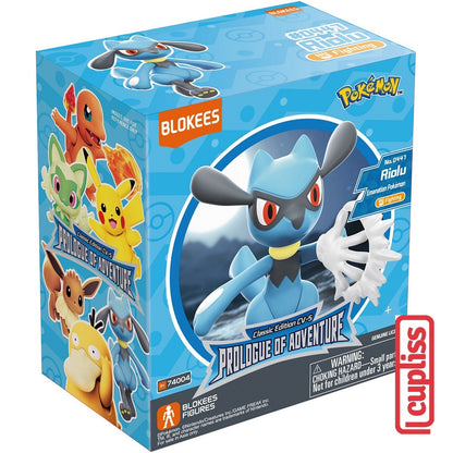 BLOKEES 74004 Figure Pokemon Riolu Classic Edition CV-S