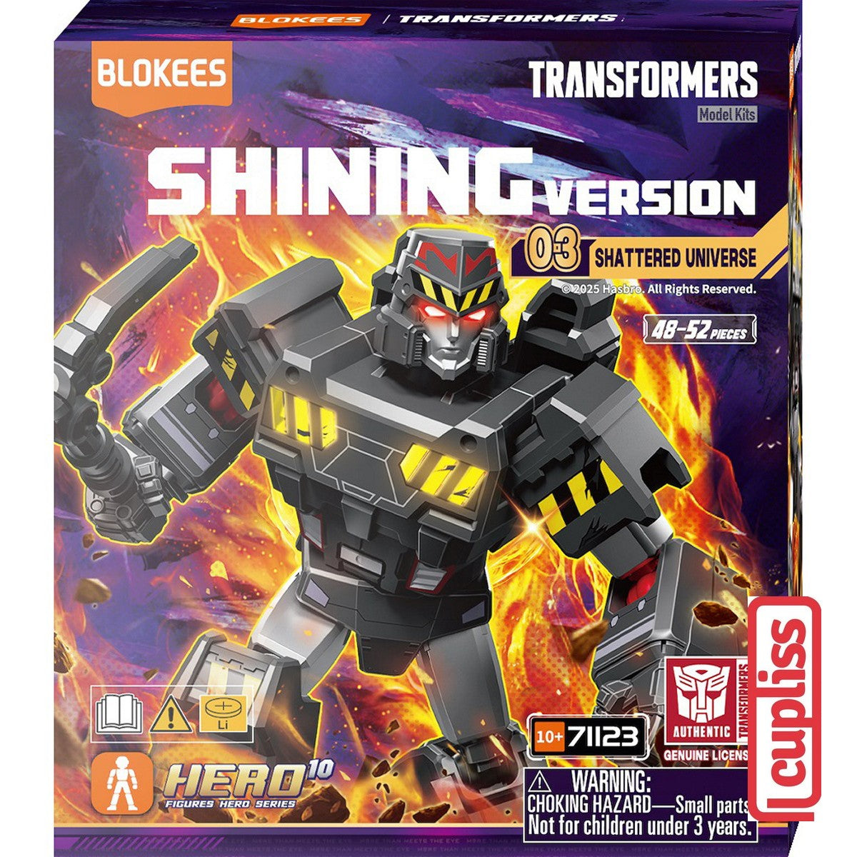 BLOKEES 71123 Figure Transformers SV-03 Shining Version 03 Shattered Universe SV03