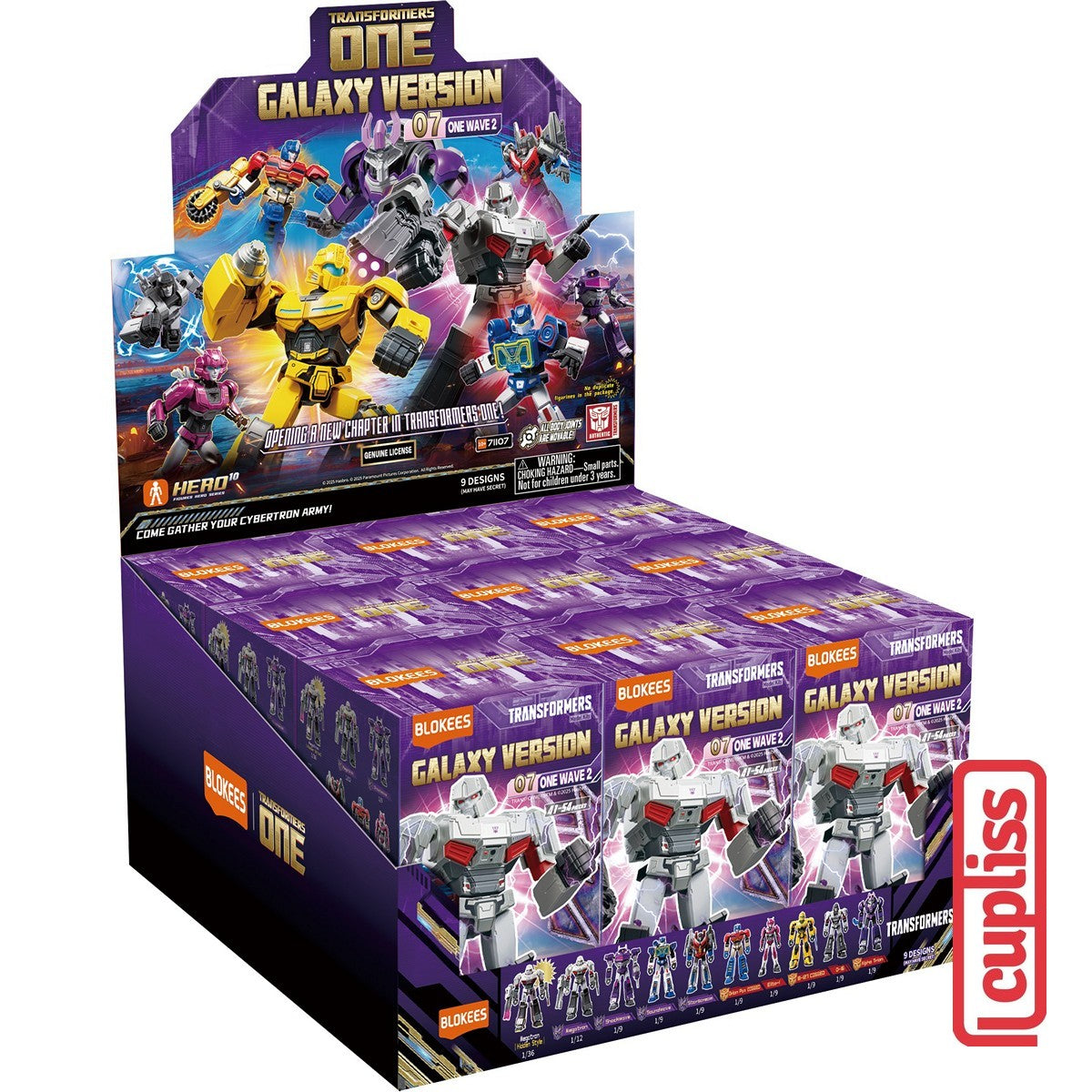 BLOKEES 71107 Figure Transformers GV-07 Galaxy Version 07 Opening a New Chapter One Wave 2 GV07 Box