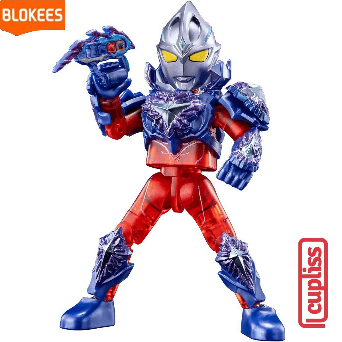 BLOKEES 73113 Figure Mini Ultraman GV-13 Galaxy Version 13 Unleash Your Imagination GV13