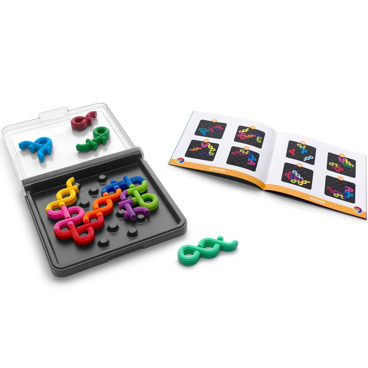 SmartGames 309 IQ Noodles Pocket Board Game Mainan Edukasi Anak Dewasa Travel Size Smart Games