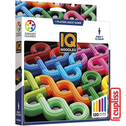 SmartGames 309 IQ Noodles Pocket Board Game Mainan Edukasi Anak Dewasa Travel Size Smart Games