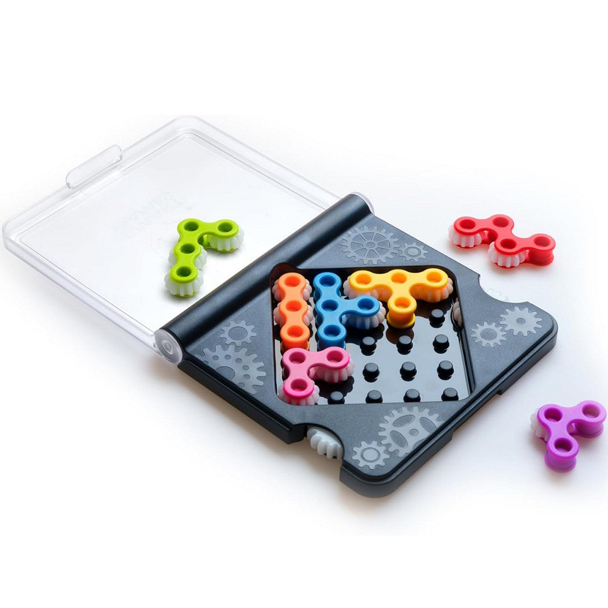 SmartGames 307 IQ Gears Pocket Board Game Mainan Edukasi Anak Dewasa Travel Size Smart Games