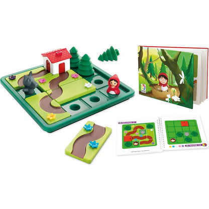 SmartGames 021 Little Red Riding Hood Deluxe Preschool Board Game Mainan Edukasi Anak Dewasa Travel Size Smart Games