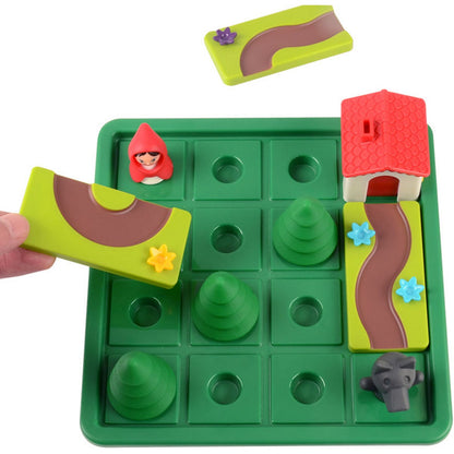 SmartGames 021 Little Red Riding Hood Deluxe Preschool Board Game Mainan Edukasi Anak Dewasa Travel Size Smart Games