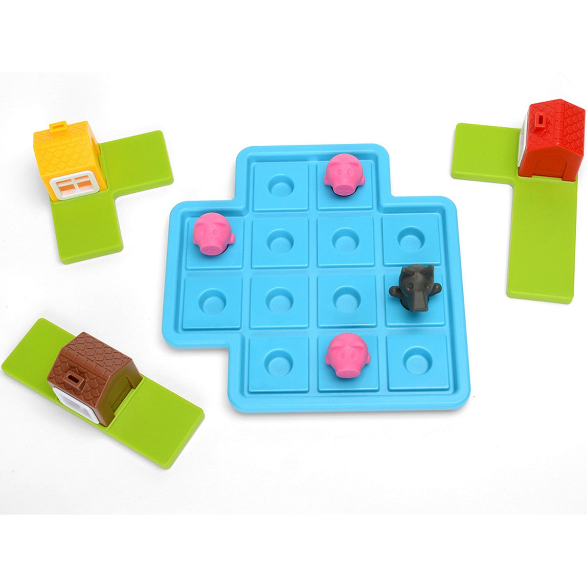 SmartGames 023 Three Little Piggies Deluxe Preschool Board Game Mainan Edukasi Anak Dewasa Travel Size Smart Games