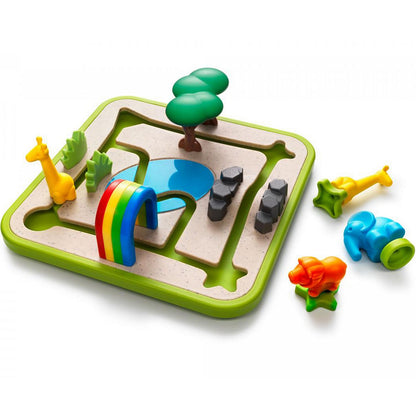 SmartGames 042 Safari Park Jr Preschool Board Game Mainan Edukasi Anak Dewasa Travel Size Smart Games