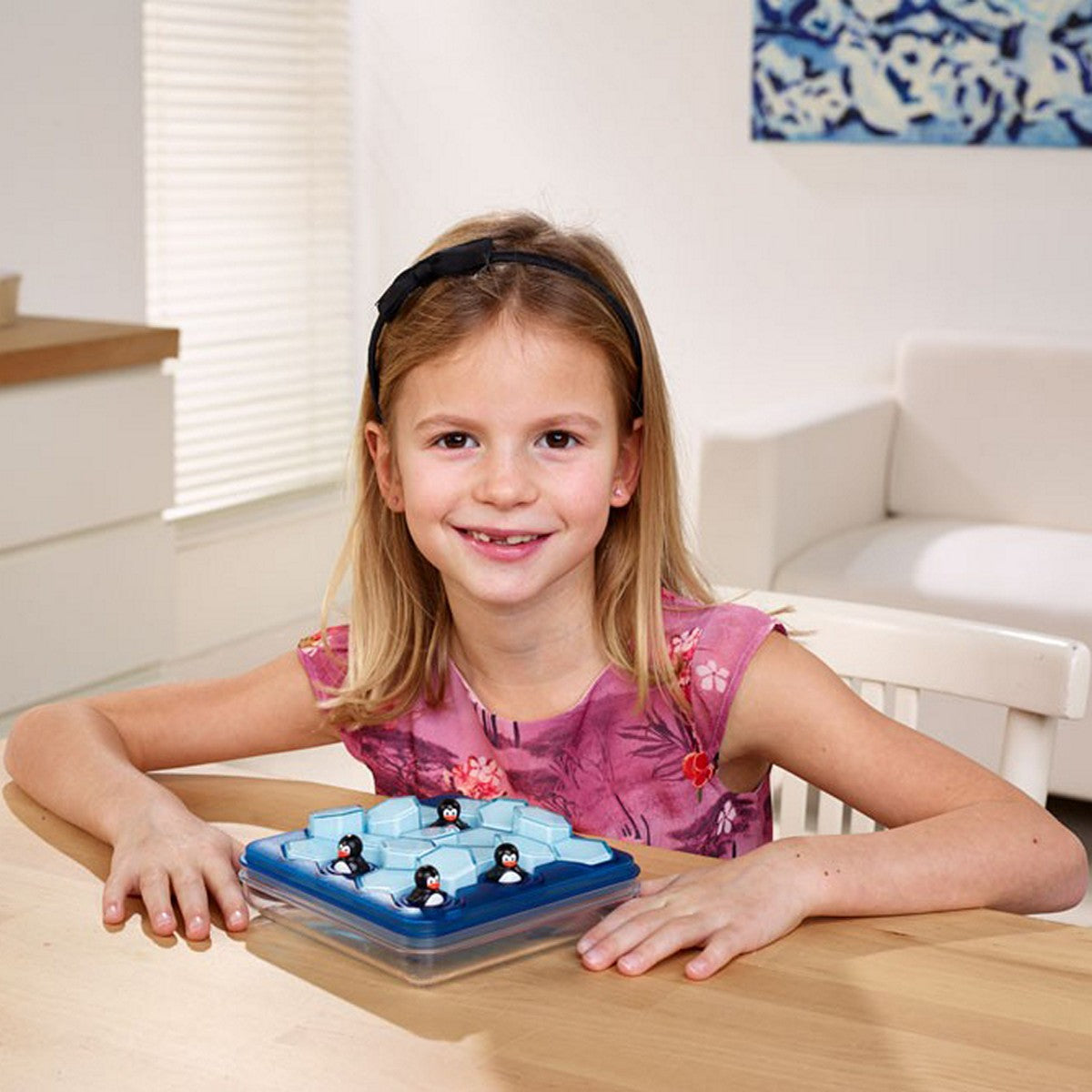 SmartGames 431 Penguins Pool Party Compact Board Game Mainan Edukasi Anak Dewasa Travel Size Smart Games