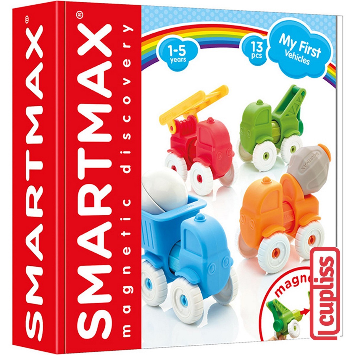 SmartMax 226 My First Vehicle Magnetic Mainan Edukasi Magnet Anak Smart Max