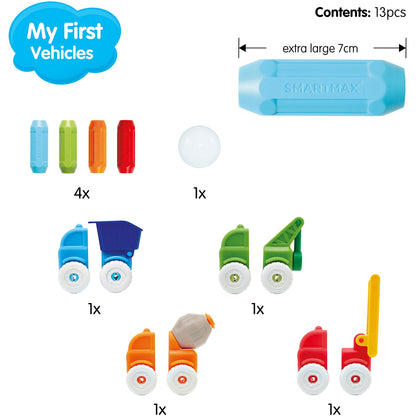 SmartMax 226 My First Vehicle Magnetic Mainan Edukasi Magnet Anak Smart Max