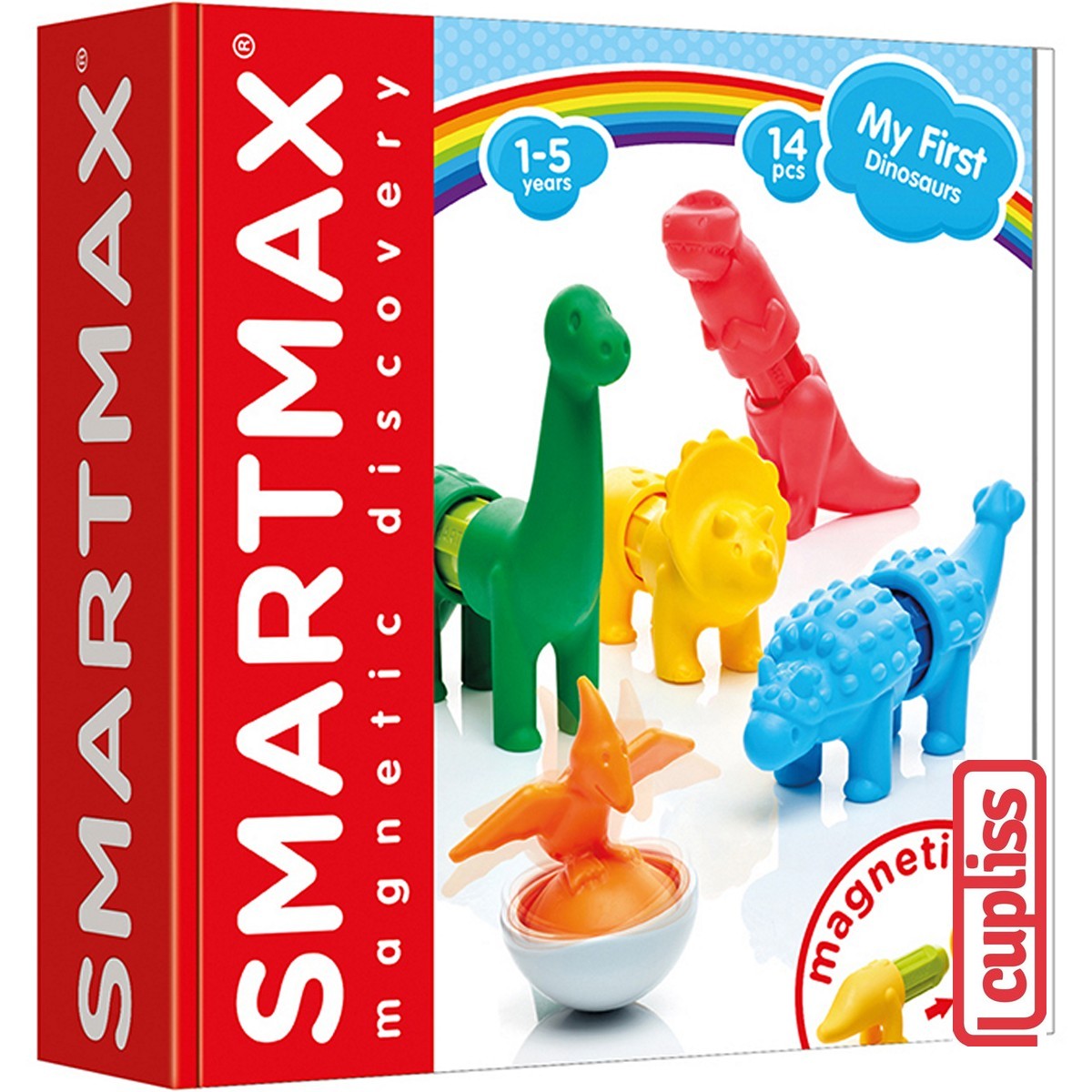 SmartMax 233 My First Dinosaurs Magnetic Mainan Edukasi Magnet Anak Smart Max