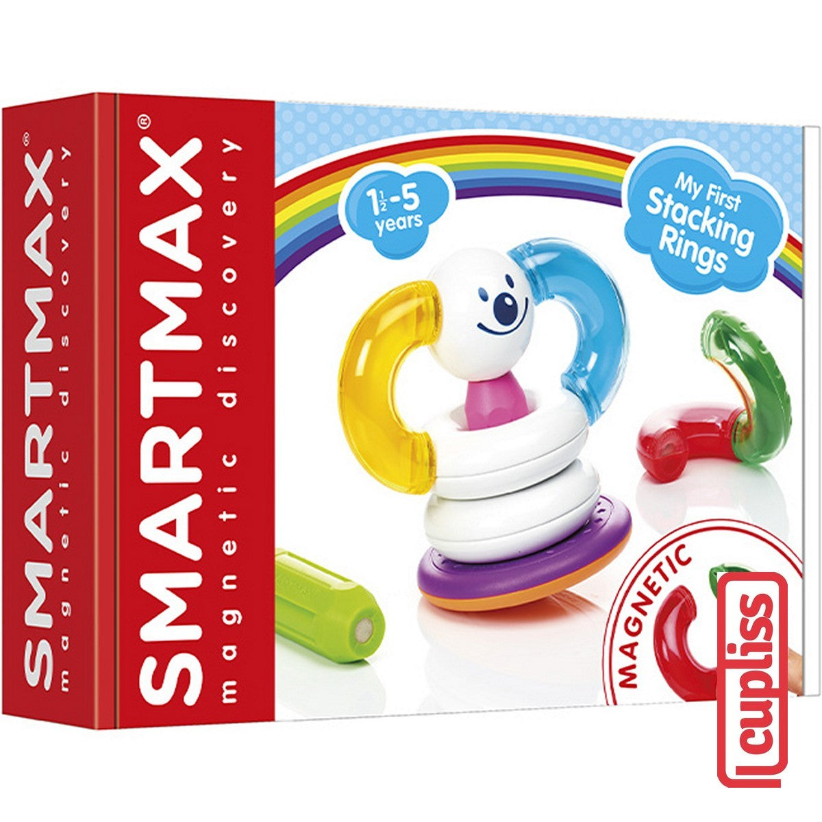 SmartMax 241 My First Stacking Rings Magnetic Mainan Edukasi Magnet Anak Smart Max