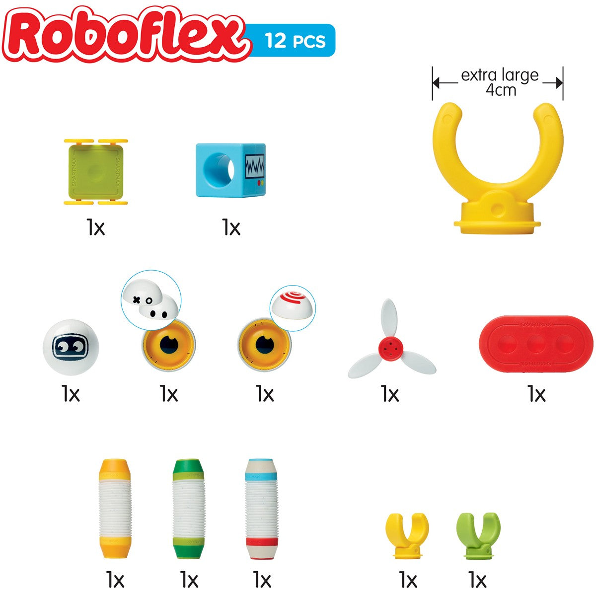 SmartMax 530 Roboflex Create Magnetic Mainan Edukasi Magnet Anak Smart Max
