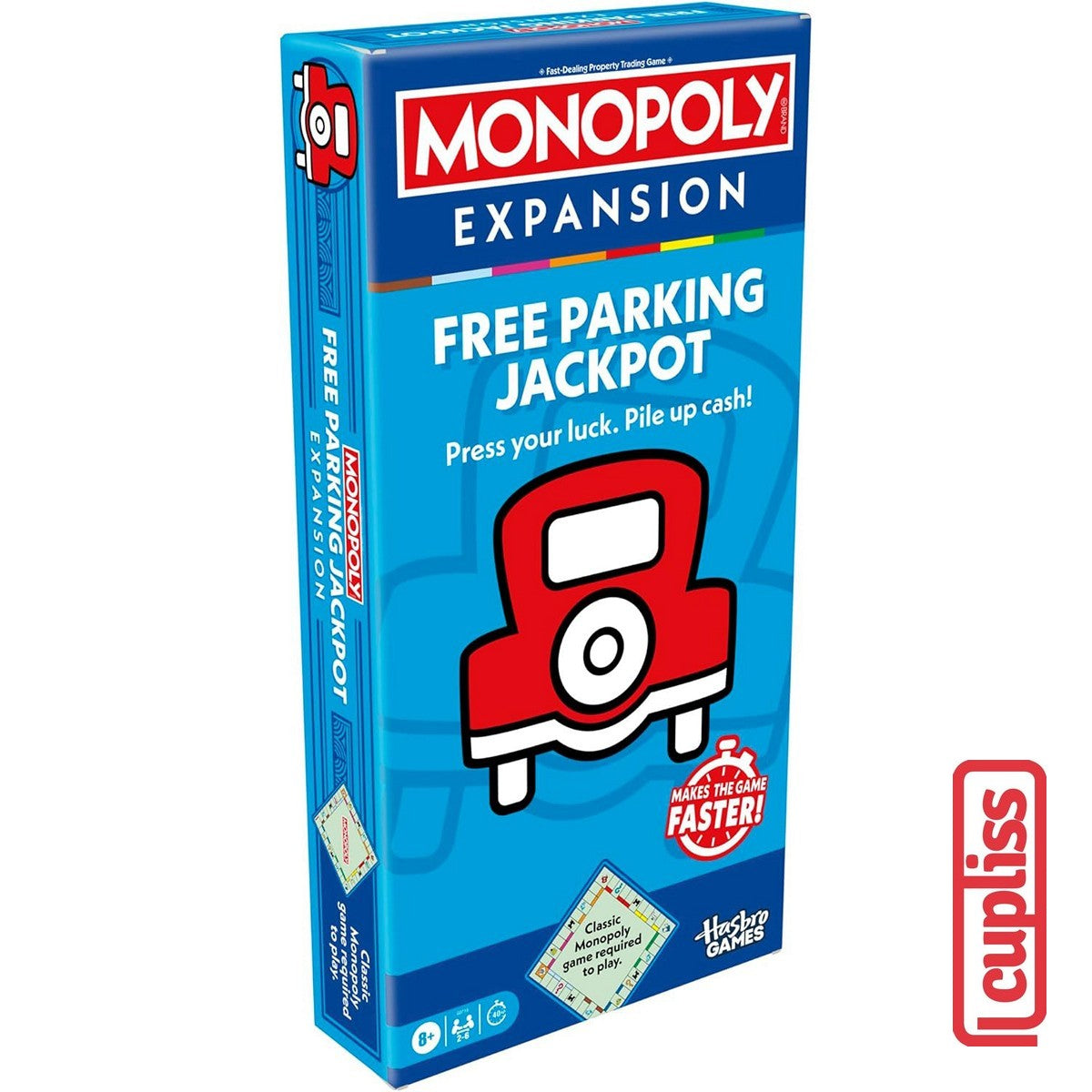 Hasbro Board Game G0718 Monopoly Free Parking Jackpot Expansion Add On