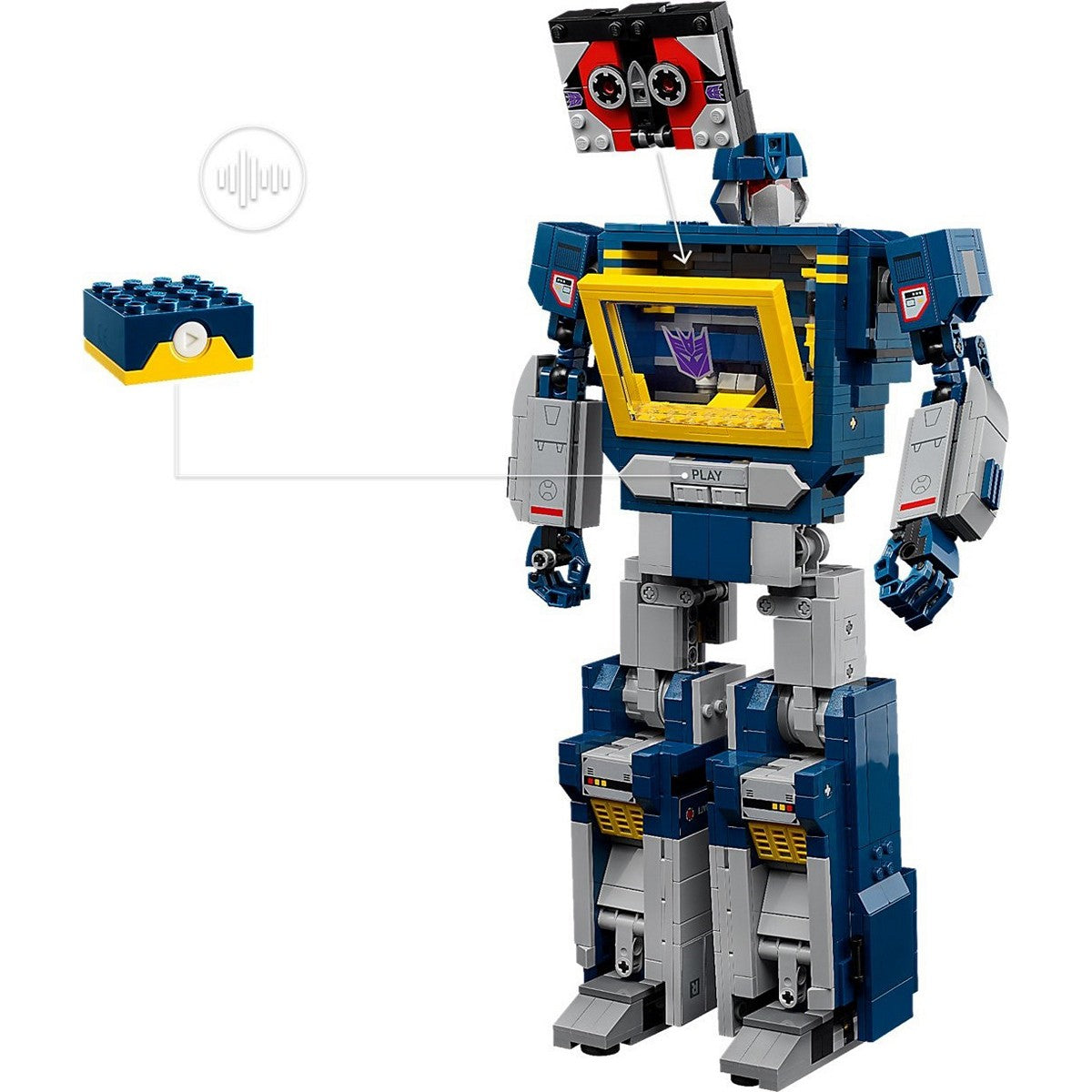 LEGO Icons 10358 Transformers Soundwave