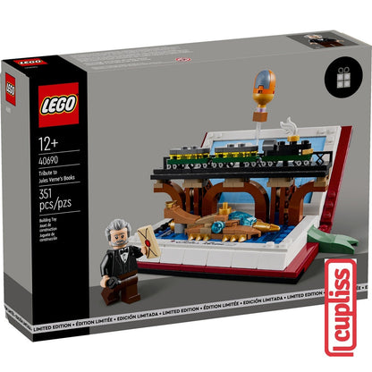LEGO Promotional 40690 Tribute to Jules Verne Books