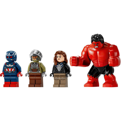 LEGO Superheroes 76292 Captain America vs Red Hulk Battle