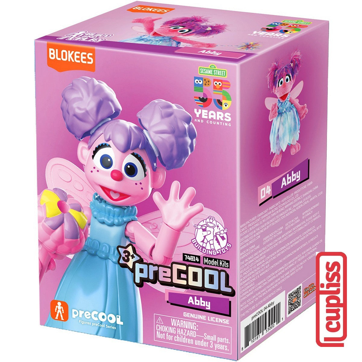 BLOKEES 74814 Figure Sesame Street Precool 04 Abby