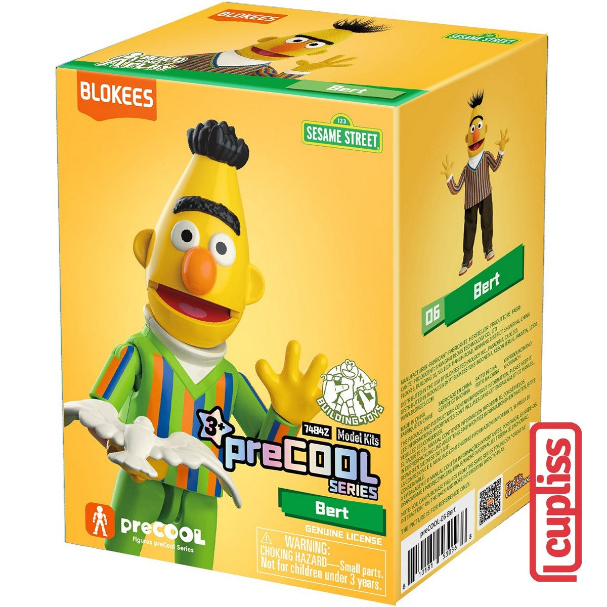 BLOKEES 74842 Figure Sesame Street Precool 06 Bert