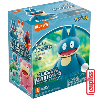 BLOKEES 74009 Figure Pokemon Munchlax Classic Edition CV-S
