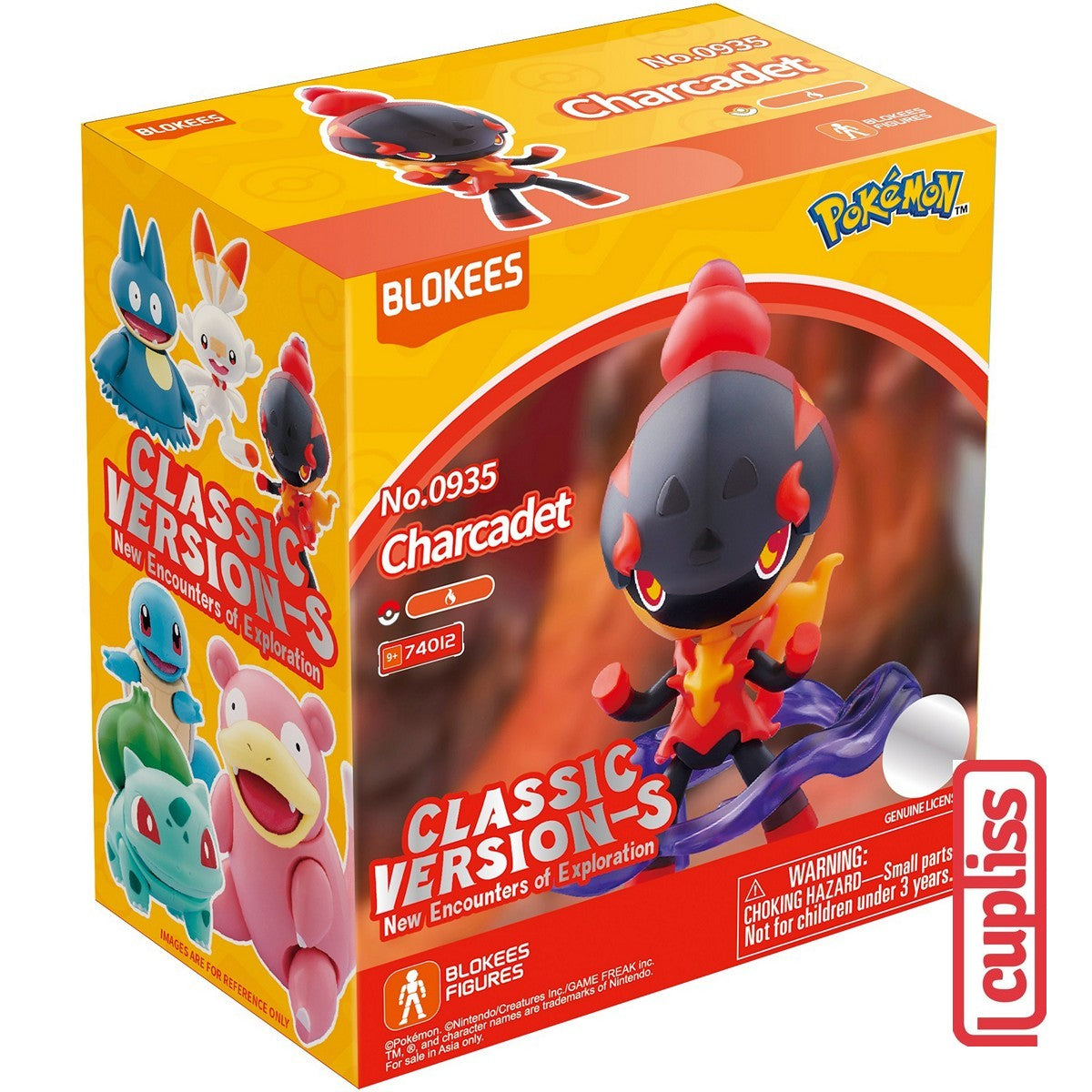 BLOKEES 74012 Figure Pokemon Charcadet Classic Edition CV-S