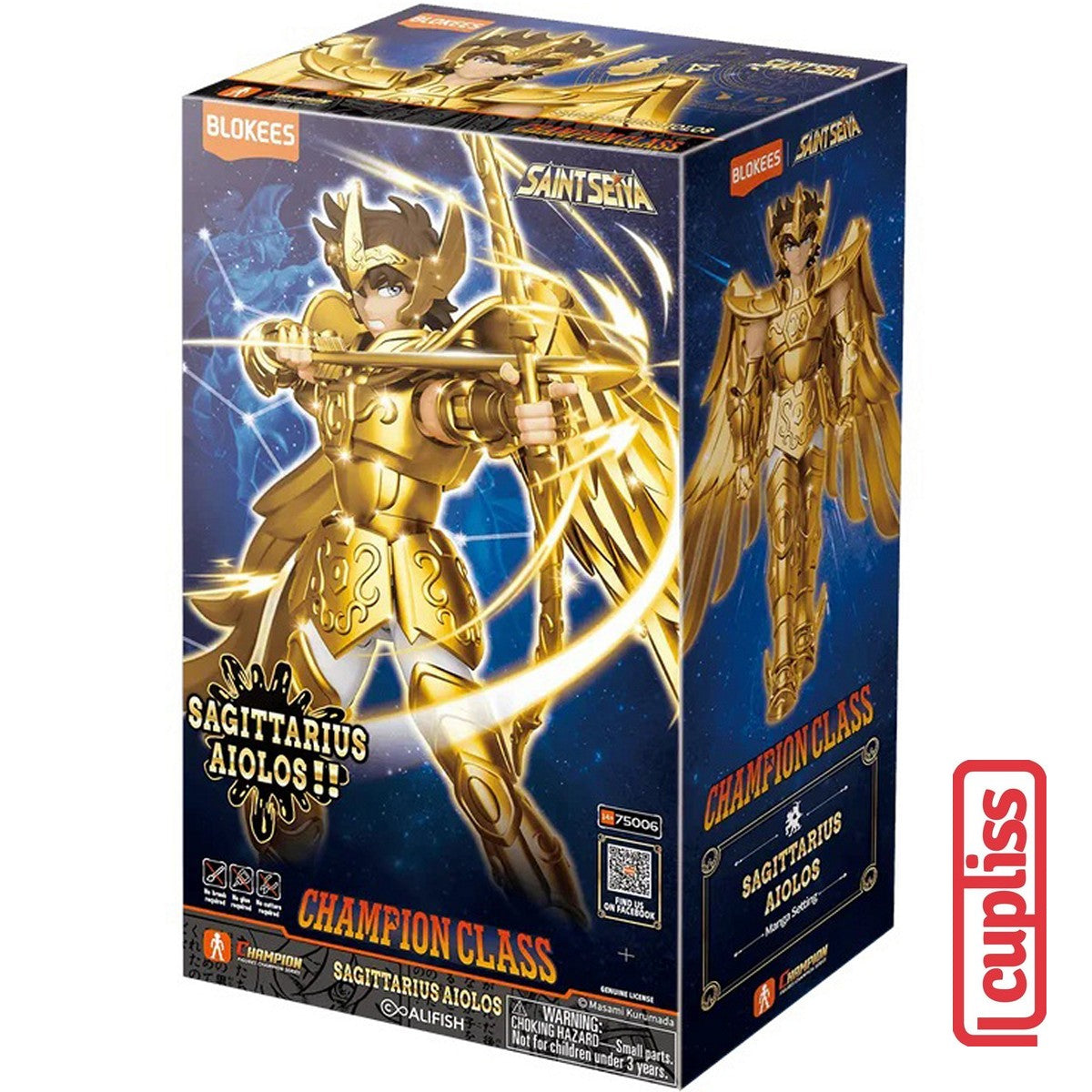 BLOKEES 75006 Figure Saint Seiya Champion Class CC05 Sagittarius Aiolos