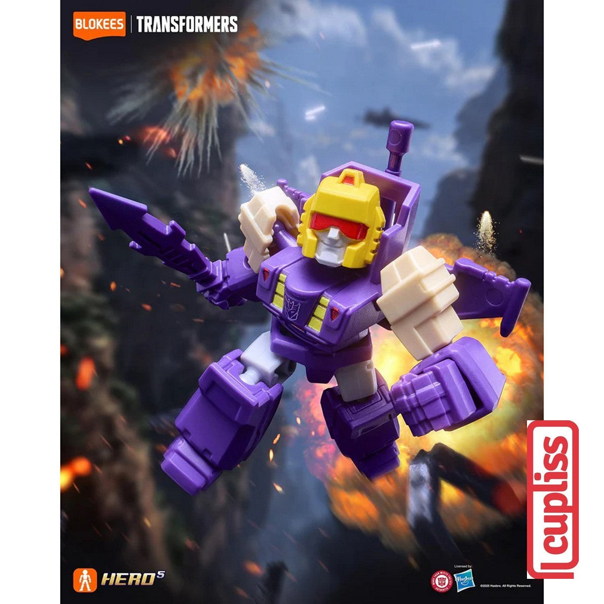 BLOKEES 71404 Figure Mini Transformers DV-04 Defender Version 04 Tyrants Fury DV04