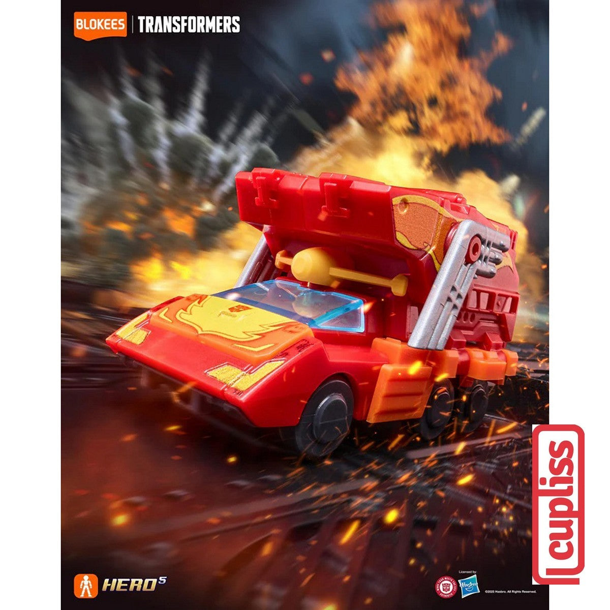 BLOKEES 71404 Figure Mini Transformers DV-04 Defender Version 04 Tyrants Fury DV04