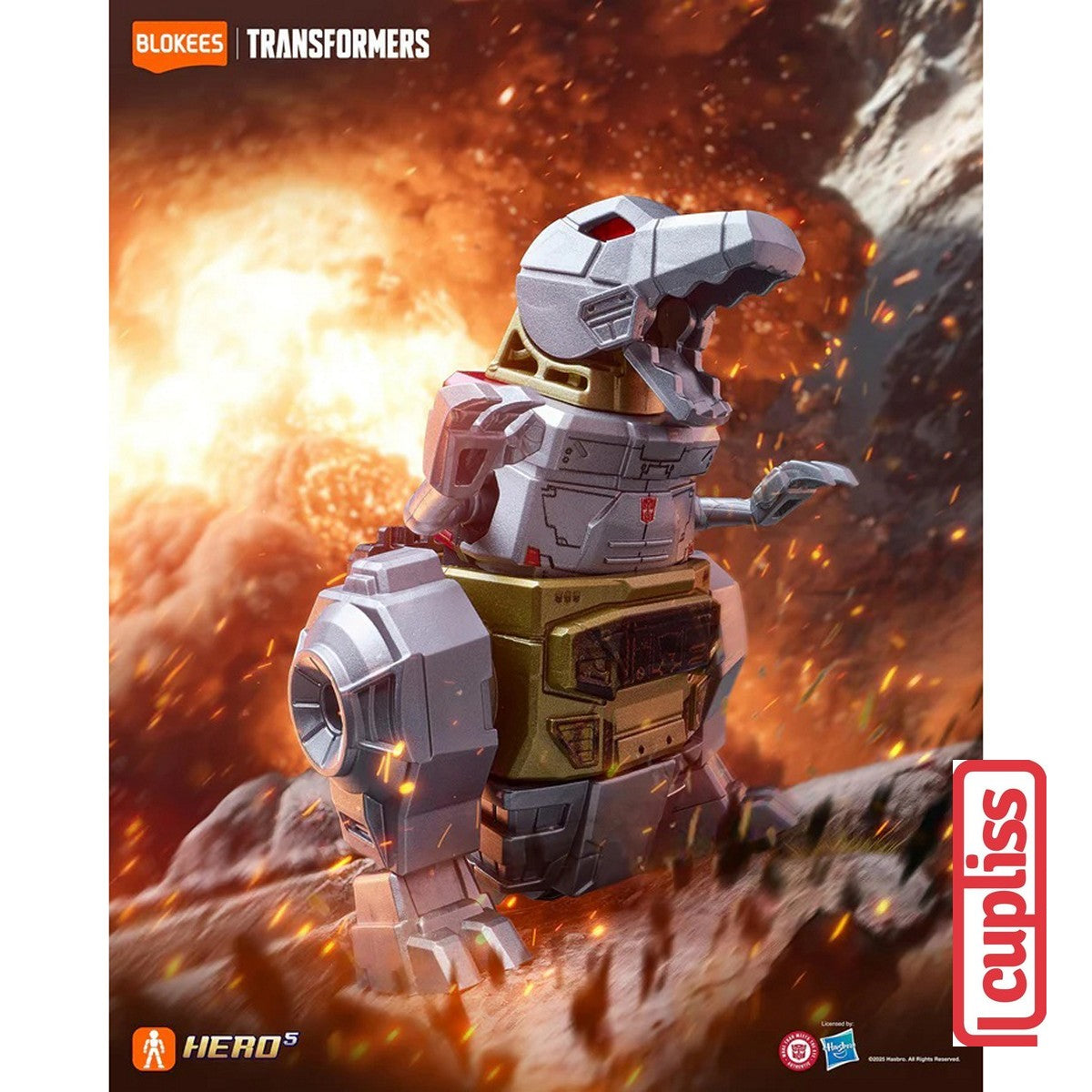 BLOKEES 71404 Figure Mini Transformers DV-04 Defender Version 04 Tyrants Fury DV04