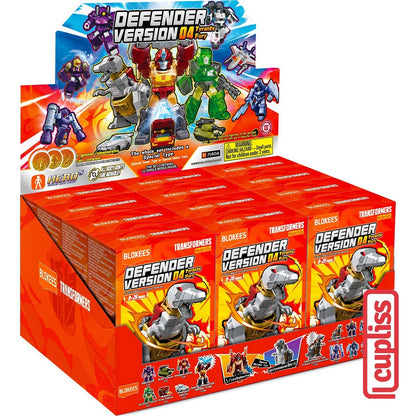 BLOKEES 71404 Figure Mini Transformers DV-04 Defender Version 04 Tyrants Fury DV04 Box
