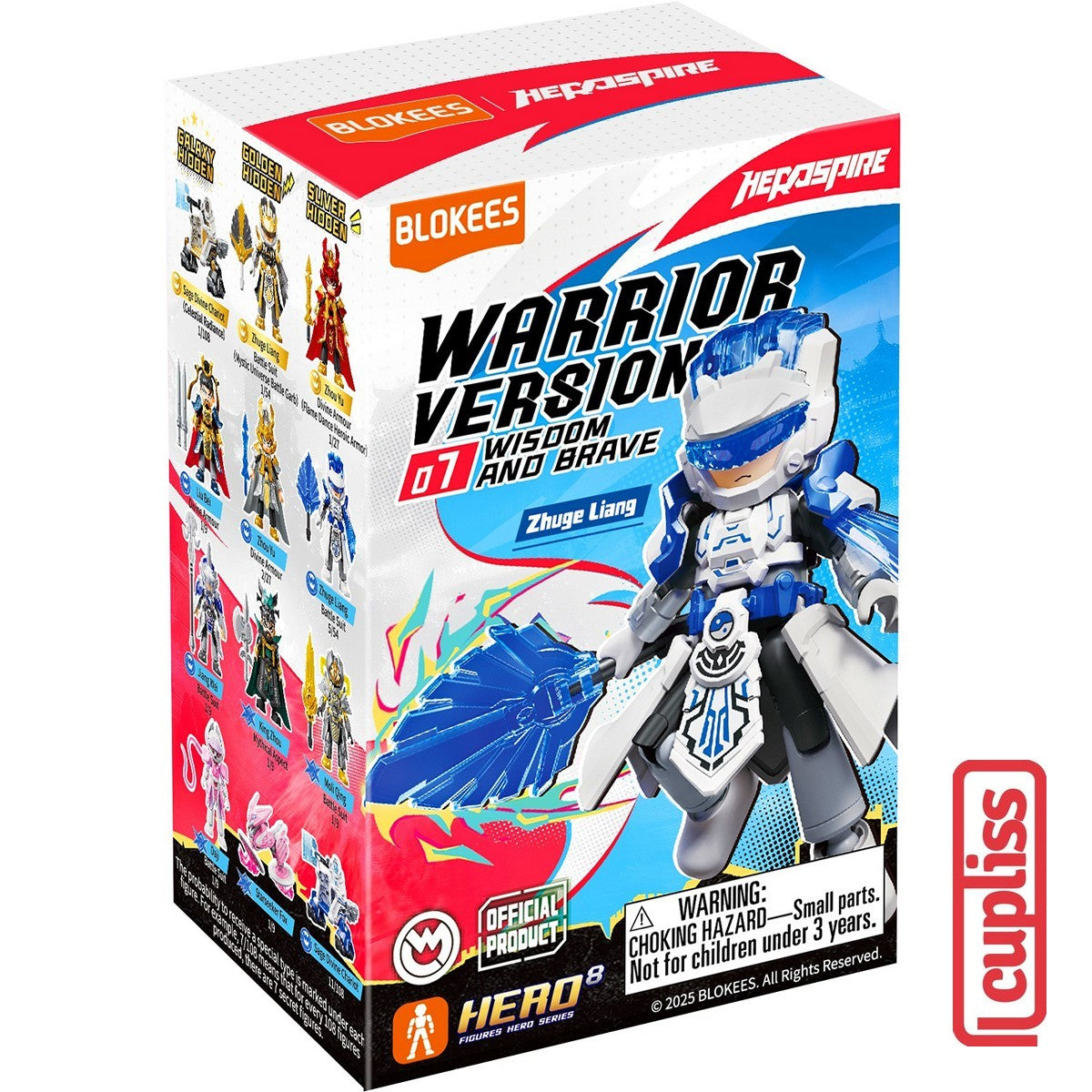 BLOKEES 85042 Figure Herospire WV-07 Warrior Version 07 Wisdom and Brave WV07