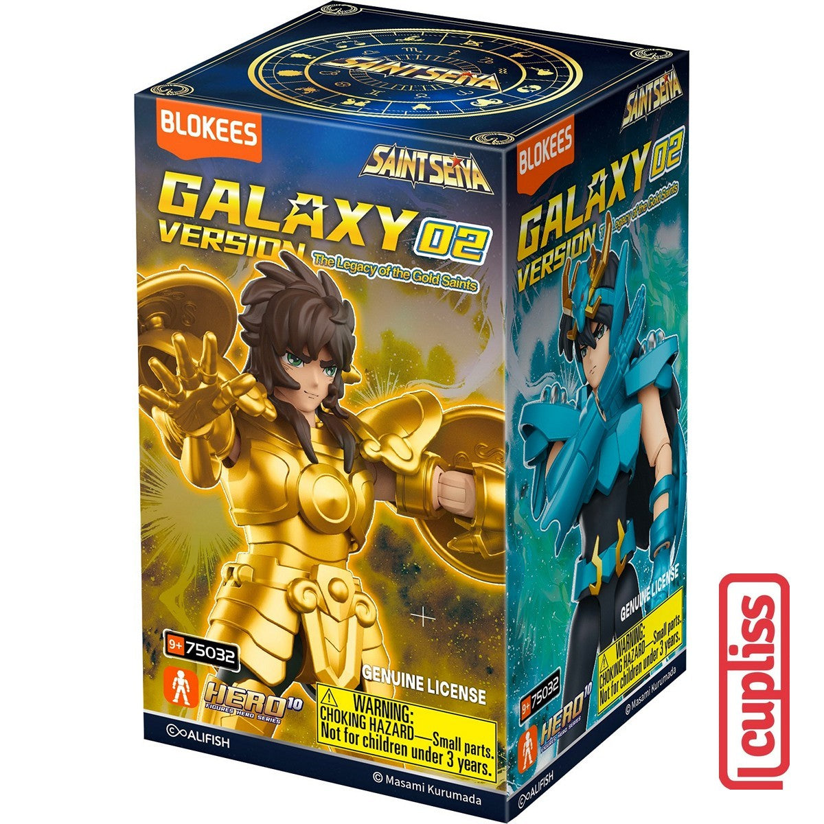 BLOKEES 75032 Figure Saint Seiya GV-02 Galaxy Version 02 The Legacy of Sagittarius GV02 Saiya